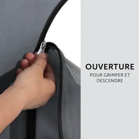 Ouverture latérale pour les petits explorateurs