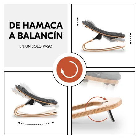 De hamaca a balancín en un solo paso