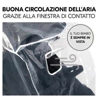 Pushchair Raincover Duo