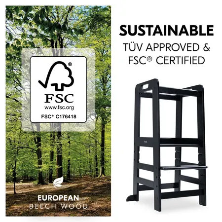 Sustainable, TÜV approved and FSC® certified
