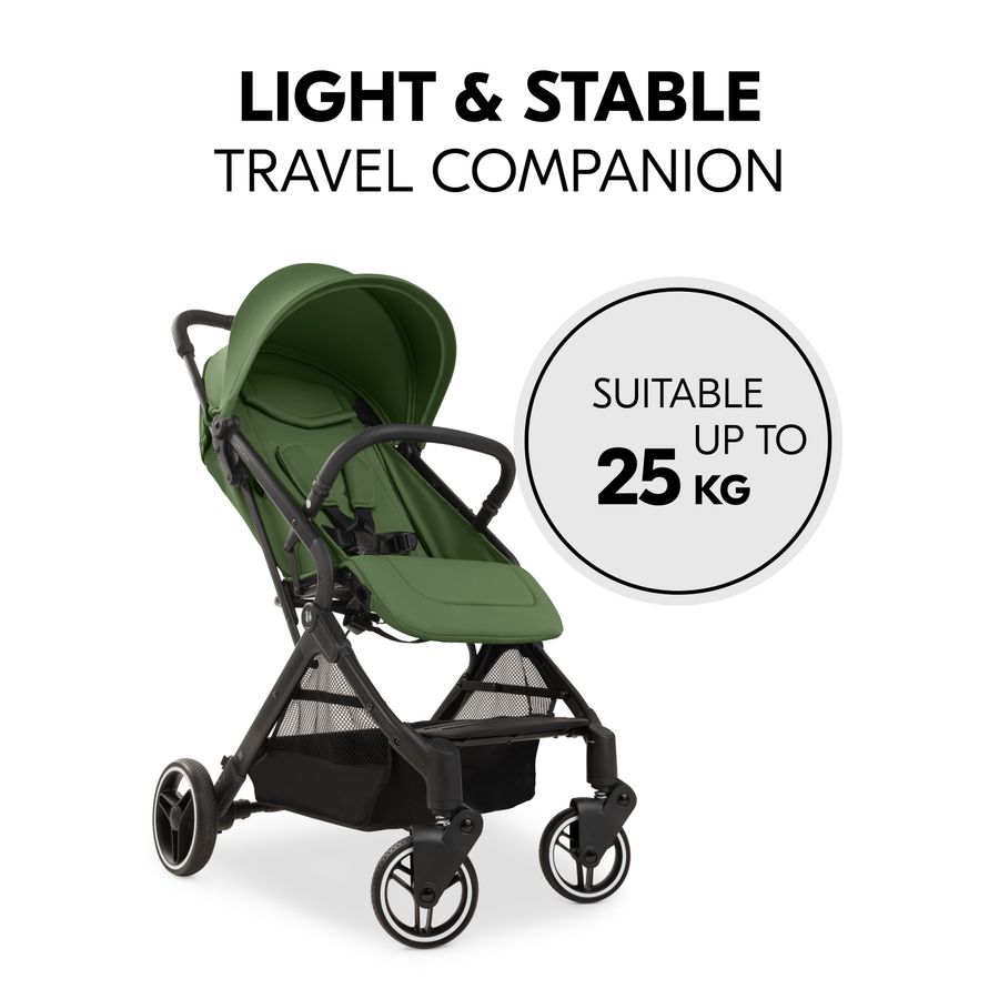 Light, handy and robust hauck pushchair