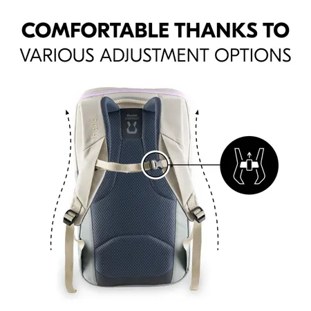 Comfortable thanks to various adjustment options