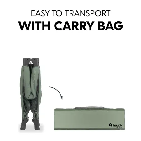 Easy to transport with a carry bag