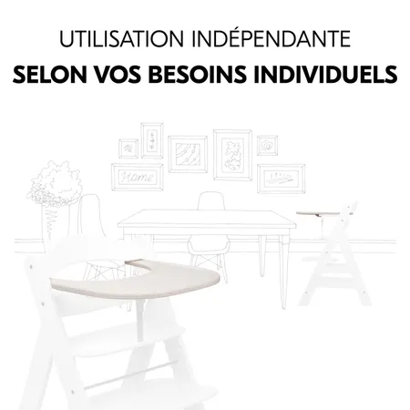 Permet d'utiliser l'Alpha+ loin de la table