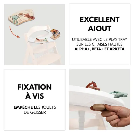 Idéal pour la chaise haute