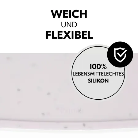 100% lebensmittelechtes Silikon