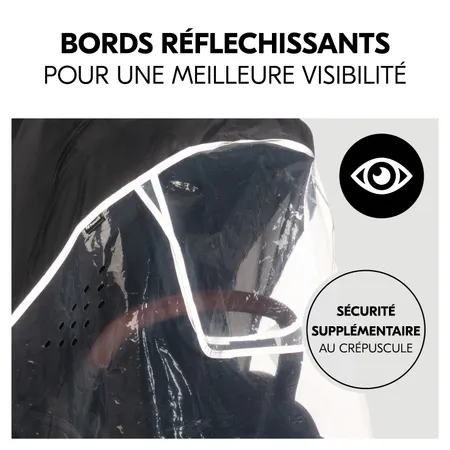 Visibilité accrue grâce aux bords réfléchissants