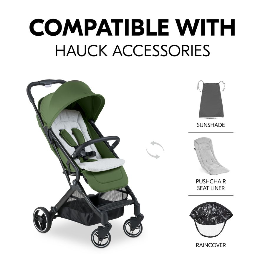 Flexible and individual with hauck accessories