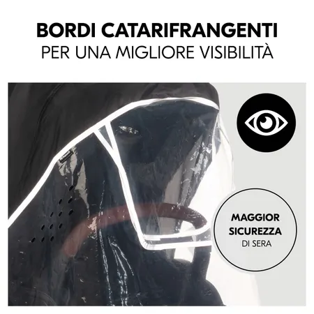 Maggiore visibilità grazie ai bordi riflettenti