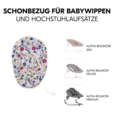 Schonbezug für Babywippen und Hochstuhlaufsätze