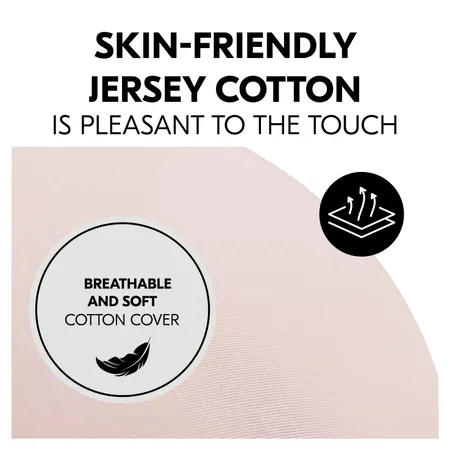 Breathable and cosy cotton cover