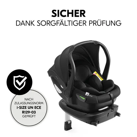 Sicher dank sorgfältiger Prüfung nach i-Size Norm