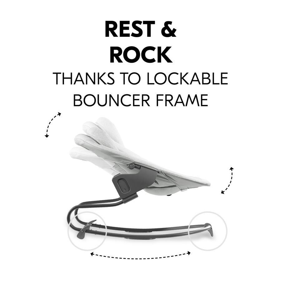 Gently bounce or rock