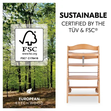 Sustainable and FSC® certified beech wood