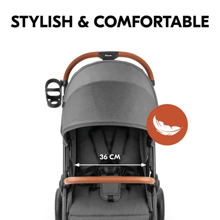 Chic and comfortable: the upholstery