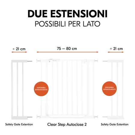 Due estensioni possibili per cancelletto