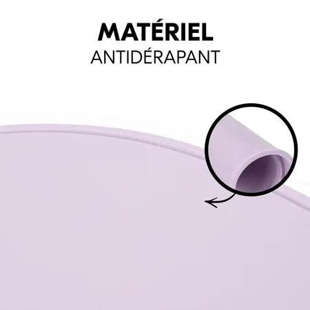 Bonne prise en main grâce au matériau antidérapant