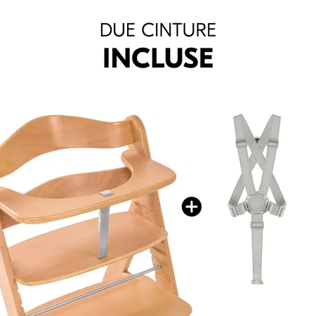 Maggior sicurezza grazie al sistema di cinture