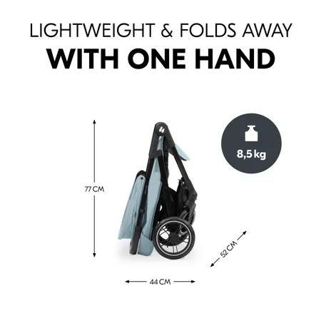Lightweight and foldable with one hand