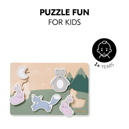 Puzzle fun for 1 year olds