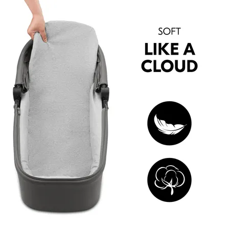 Comfortable, softly padded carrycot