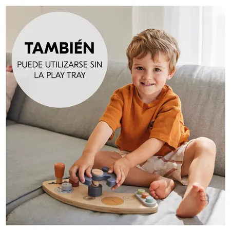 Con y sin Play Tray