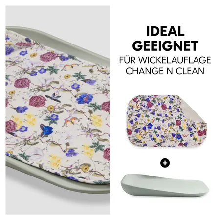 Ideal geeignet für Wickelauflage Change N Clean
