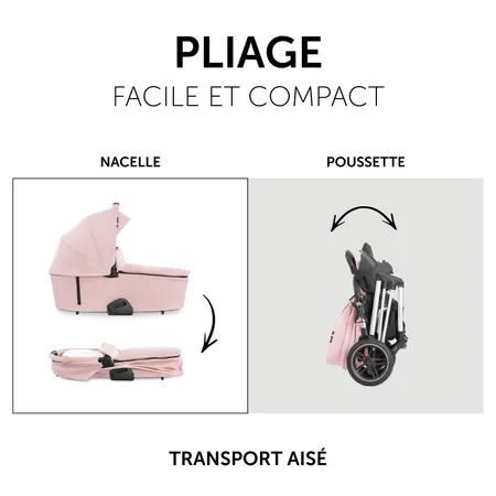 Pliage facile et compact