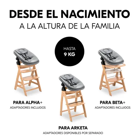 Hamaca y asiento para recién nacido