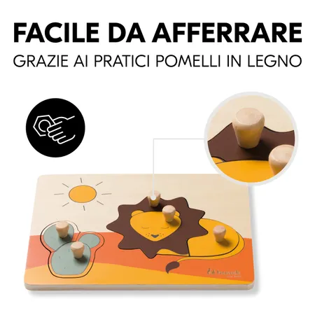Design facile da impugnare e adatto ai bambini