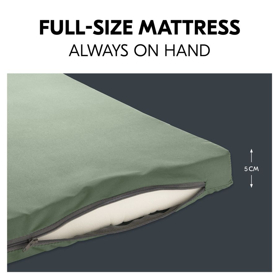 A full-size mattress always with you