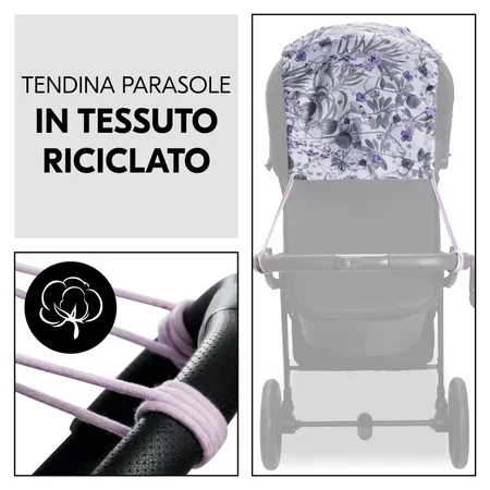 Tendina parasole in tessuto riciclato
