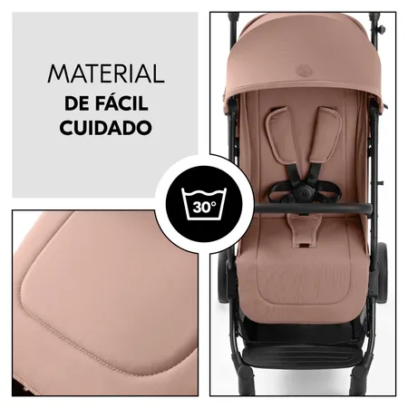 Materiales de fácil limpieza y lavable en lavadora