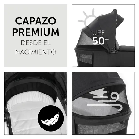 Capazo premium desde el nacimiento