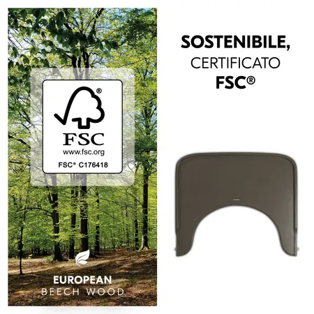 Legno sostenibile e certificato FSC®