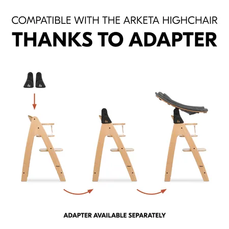Adapter for the Arketa highchair