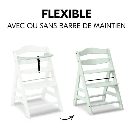 Utilisation flexible avec ou sans arceau avant