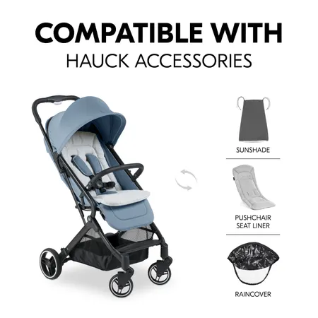 Flexible and individual with hauck accessories 