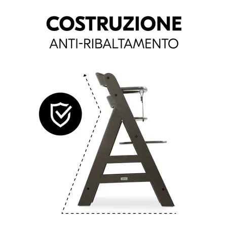 A prova di ribaltamento, grazie alla sua stabilità