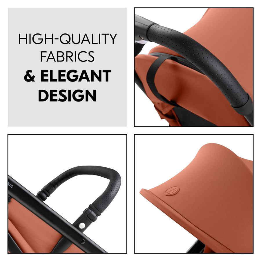High-quality fabrics and elegant design