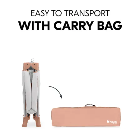 Easy to transport with a carry bag