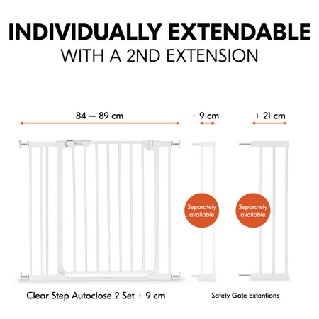 Individually extendable with separate extensions