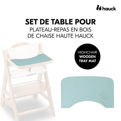 Highchair Wooden Tray Mat
