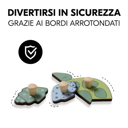 Sicuro grazie al design arrotondato