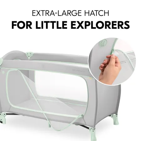 Extra-large access hatch for little explorers