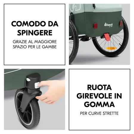 Ancora più comodo da spingere