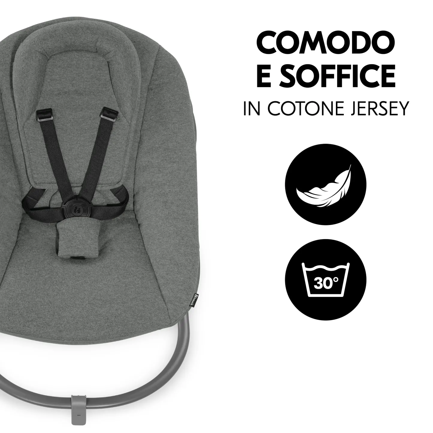 Alpha Bouncer Premium with 5-point harness
