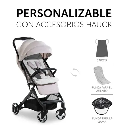 Flexible y personalizable con los accesorios hauck