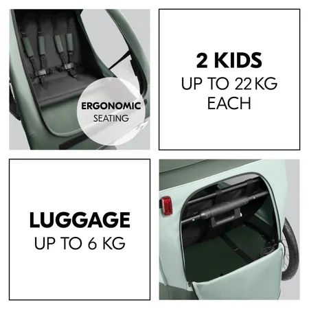 Lots of space for your children and luggage