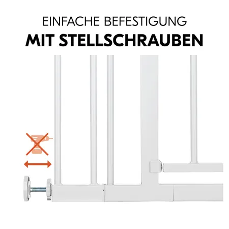 Klemmgitter mit Druckbefestigung